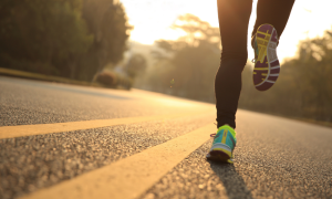 Beginner runner training for a 10K